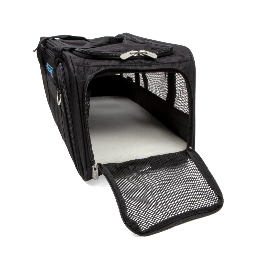 Sherpa Forma Frame Crash-Tested Travel Bag Pet Carrier - Black