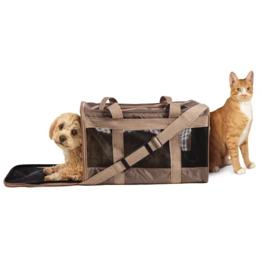 Sherpa soft shop sided dog carrier